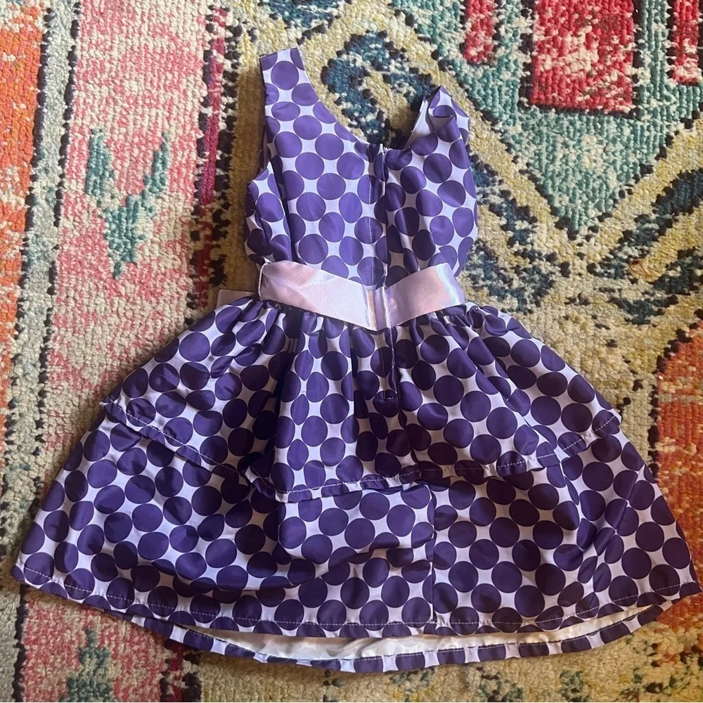 H&M purple dress kids size 4-5Y